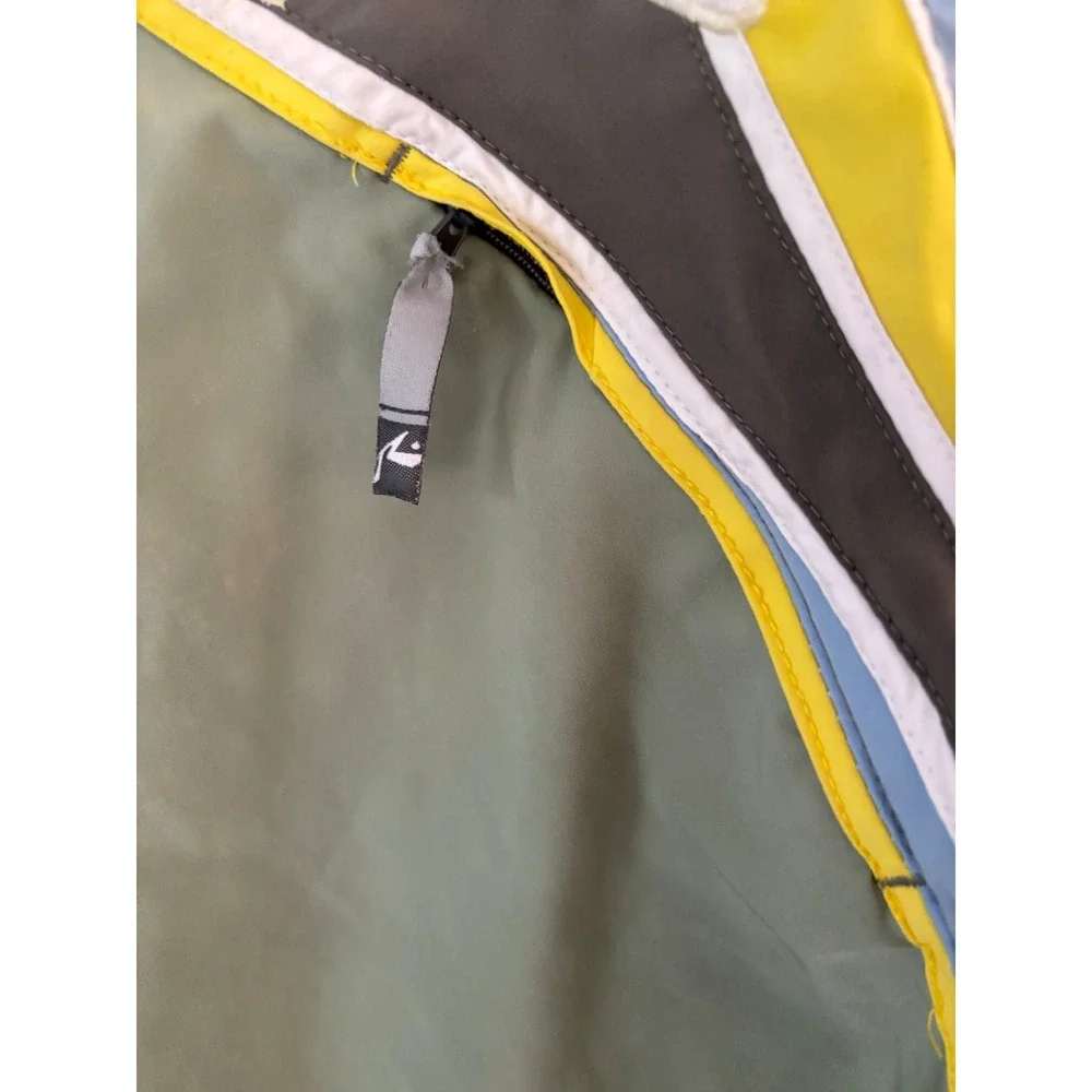Vintage Rusty Mens Board Shorts Sage Green Striped Surf Swim Trunks Size 36